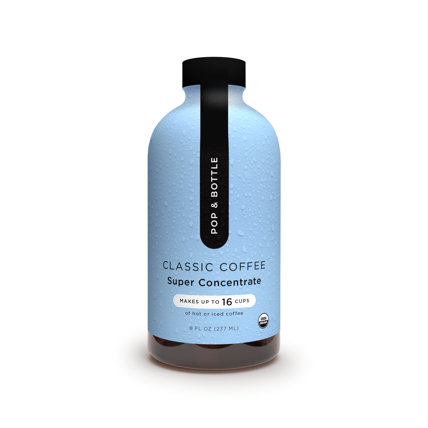 Pop & Bottle Classic Coffee Super Concentrate Liquid Makes 16 cups